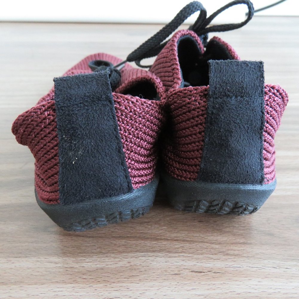 ARCOPEDICO LS Knit Sneaker Walkings Shoes in Bordeaux - Size EU 36 / US 5.5 - Picture 9 of 14